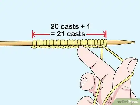 Image titled Knit the Rice Stitch Step 1