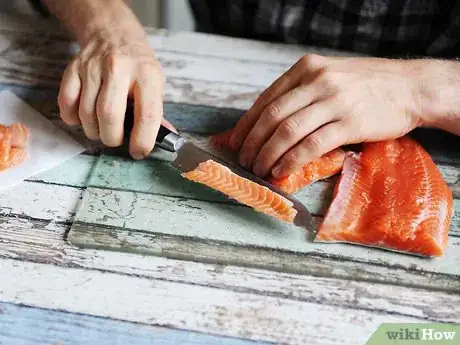 Image titled Prepare Salmon for Sushi Step 19