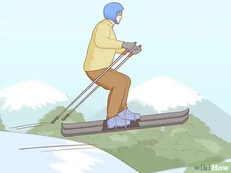 Image titled Jump on Skis Step 7