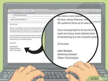 Image titled Compose a Business Email to Someone You Do Not Know Step 9