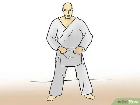 Image titled Do Basic Form in Tang Soo Do (Karate) Step 1