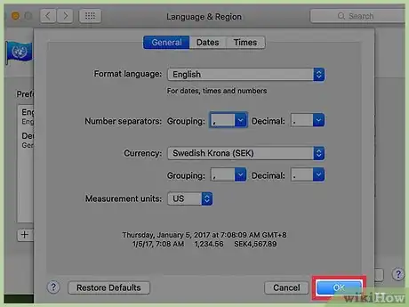 Image titled Change the Default Currency on a Mac Step 7