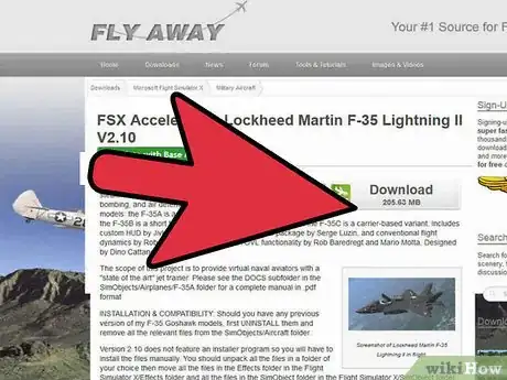 Image titled Add Airplanes to Flight Simulator X Step 2