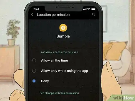 Image titled Change Location on Bumble Step 4