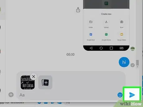 Image titled Send Files on Facebook Step 19