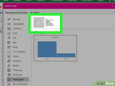 Image titled Create a Histogram in Excel Step 13