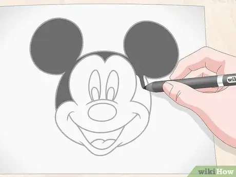 Image titled Draw Mickey Mouse Step 10