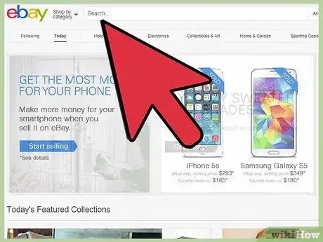 Image titled Save Searches on eBay Step 1