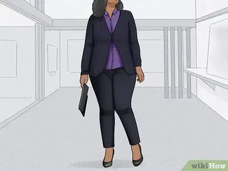 Image titled What Should You Wear Under a Cardigan Sweater Step 6