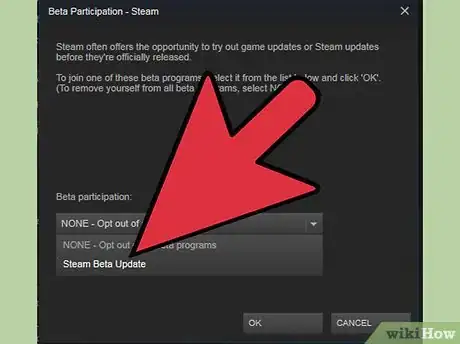 Image titled Enable Steam Beta Step 4