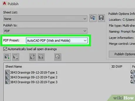 Image titled Convert an AutoCAD File to PDF Step 12