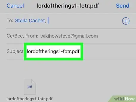 Image titled Send Email Attachments on iPhone or iPad Step 7