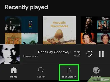 Image titled Create a Playlist on Spotify Step 2