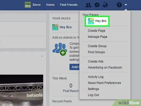Image titled Unpublish a Page on Facebook Step 3
