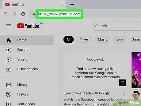 Image titled Find Your YouTube URL Step 6