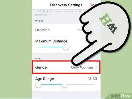 Image titled Change Your Preferences on Tinder Step 8