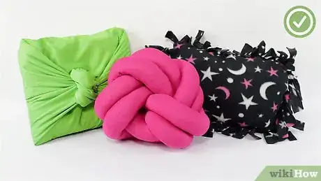 Image titled Make a Knot Pillow Step 27