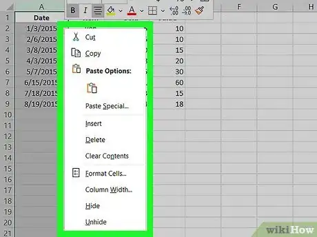 Image titled Hide Columns in Excel Step 3