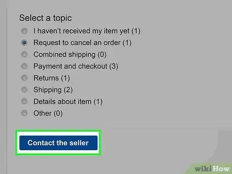 Image titled Cancel an Order on eBay Step 15