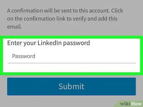 Image titled Change Your Email Address on Linkedin Step 7