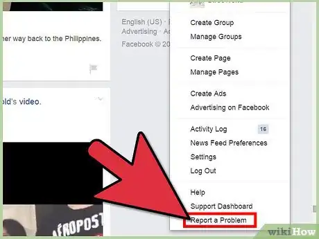 Image titled Report a Problem on Facebook Step 3