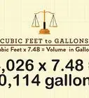 Calculate Swimming Pool Volume in Gallons