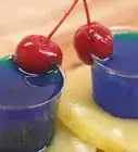 Make Blue Hawaiian Jello Shots