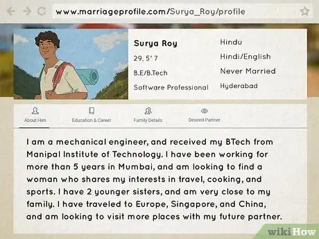 Image titled Make a Good Marriage Profile Step 2