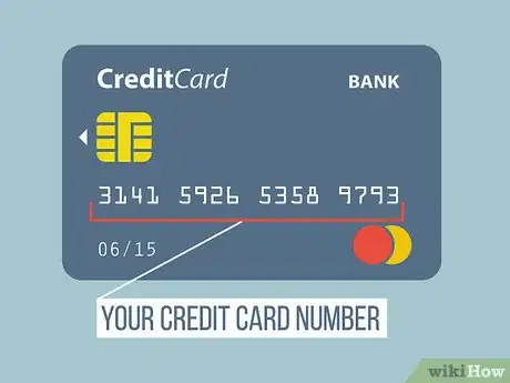 Image titled Find Your Credit Card Account Number Step 1