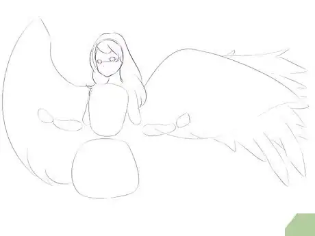 Image titled Draw Anime Wings Step 5