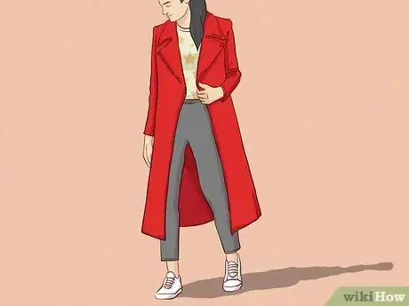 Image titled Style a Red Coat Step 2