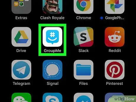 Image titled Delete Group on Groupme on iPhone or iPad Step 1