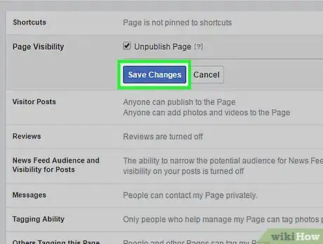 Image titled Unpublish a Page on Facebook Step 7