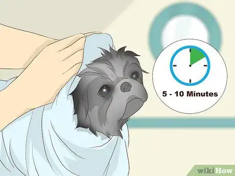 Image titled Make an Oatmeal Bath for a Dog Step 10