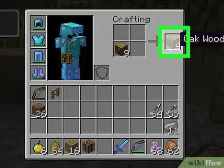 Image titled Craft a Wooden Axe in Minecraft Step 4