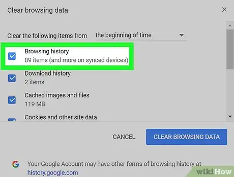 Image titled Delete Browsing History Step 6