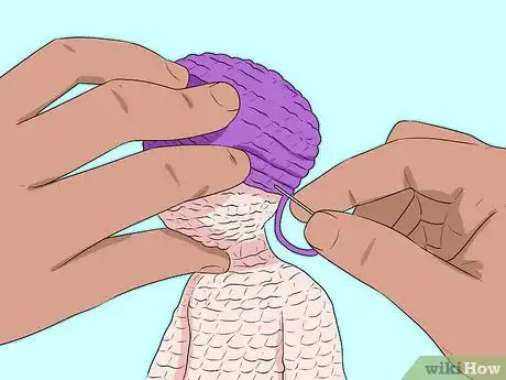 Image titled Make Amigurumi Hair Step 3