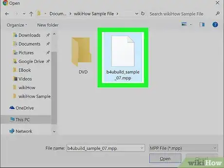 Image titled Open an MPP File on PC or Mac Step 4