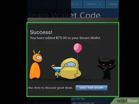 Image titled Redeem a Steam Wallet Code Step 7