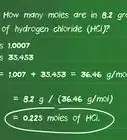 Do Stoichiometry