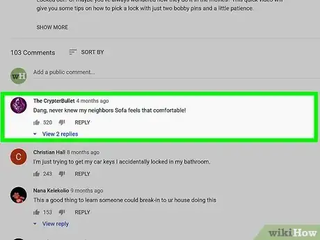 Image titled Get a Top Comment on YouTube Step 6