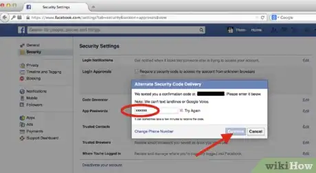 Image titled Turn on Login Approvals for Facebook Step 6