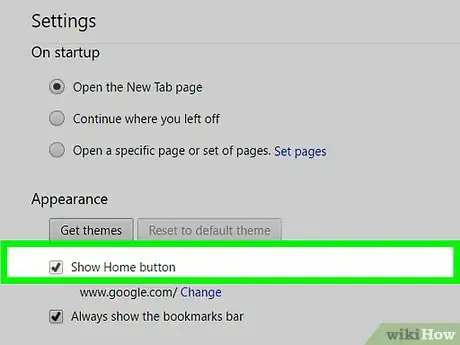 Image titled Set Homepage in Google Chrome Step 4