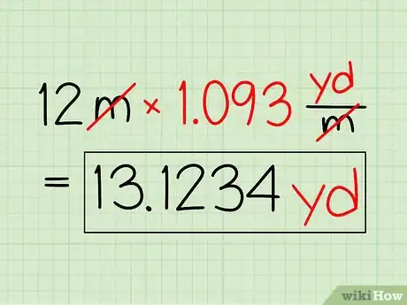 Image titled Convert Meters to Yards Step 4