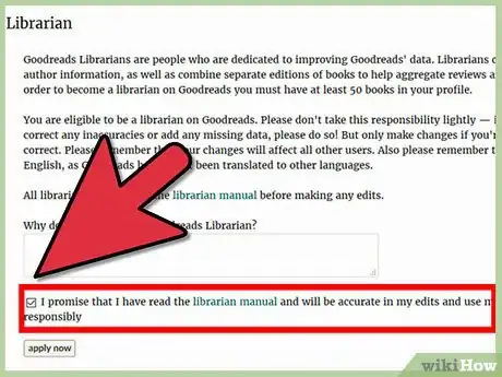 Image titled Become a Goodreads Librarian Step 9