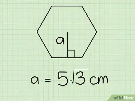 Image titled Calculate the Area of a Hexagon Step 6