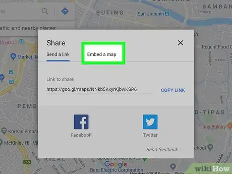 Image titled Embed a Google Map in HTML Step 4