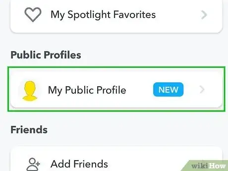 Image titled Create a Public Profile on Snapchat Step 11