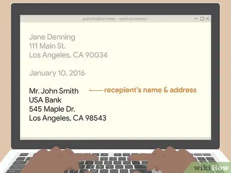 Image titled Make an Authorization Letter Step 6