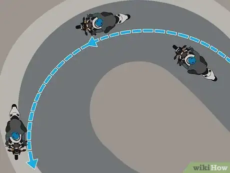 Image titled U‐Turn on a Motorcycle Step 5